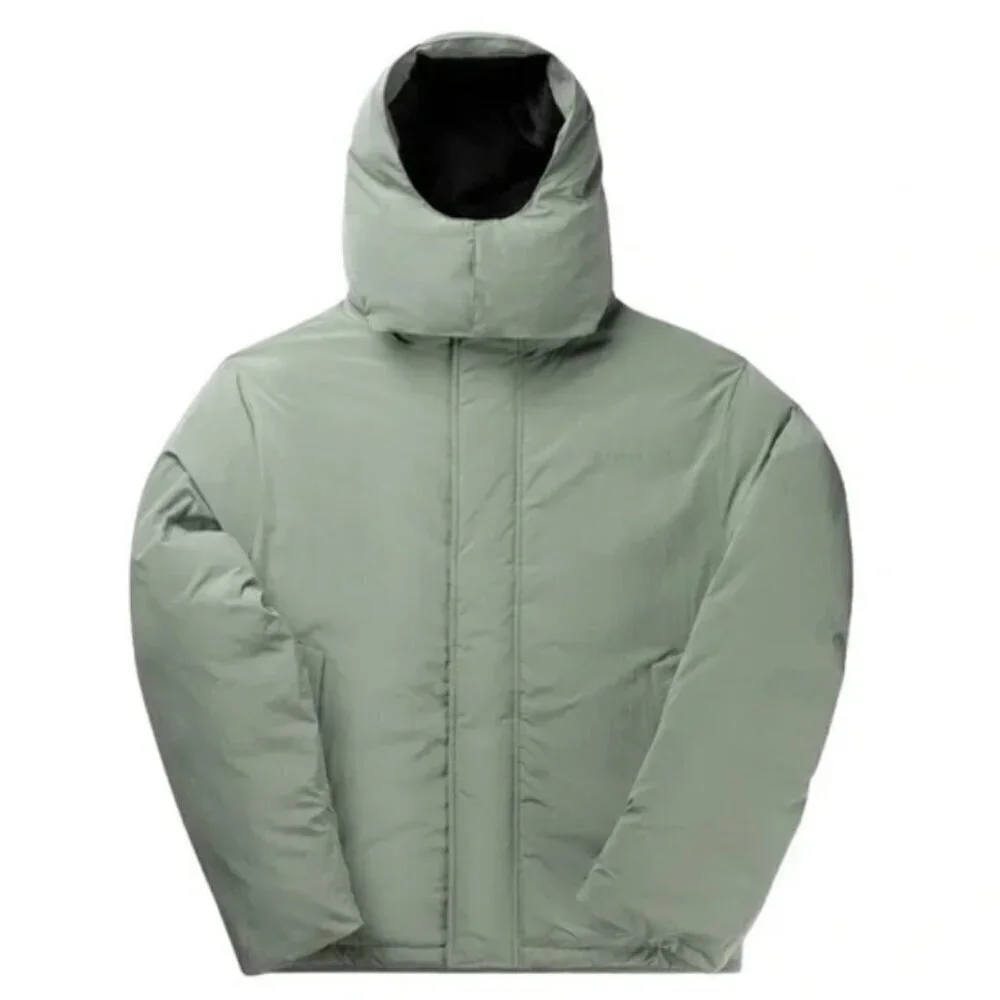 Daily Paper Joel Puffer Jacket Hooded Coat Iceberg Green (Never Worn) S